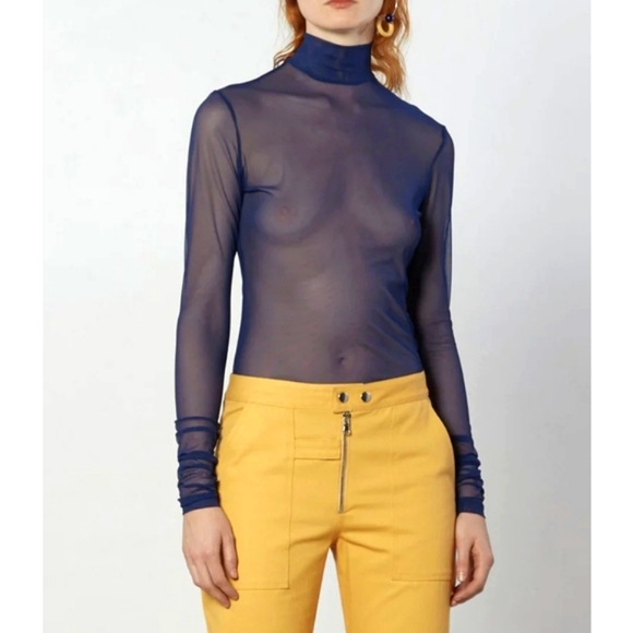 NOMIA Pants - NOMIA Navy Cropped Flared Pants